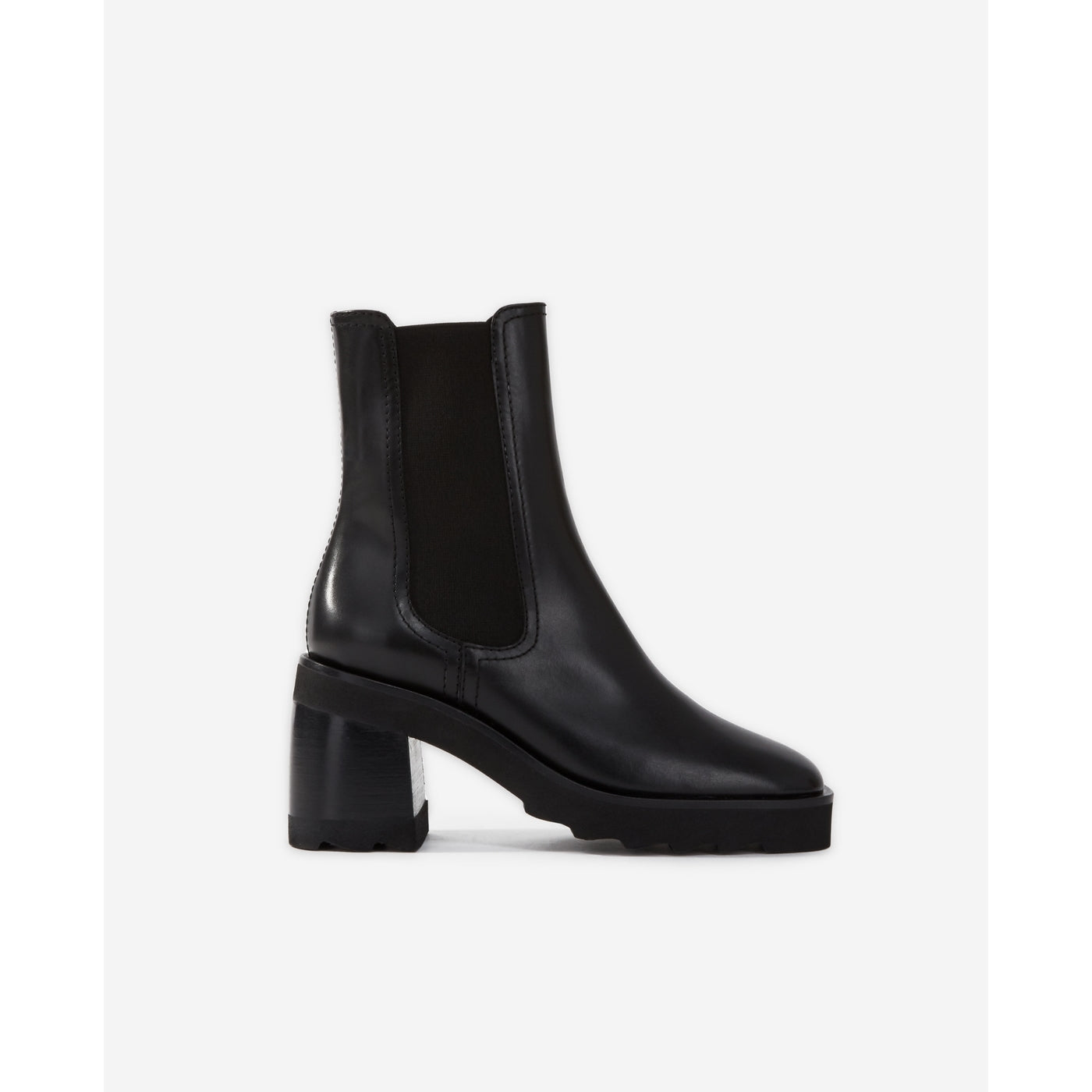 The Kooples - Botines Chelsea De Cuero Con Tacón Alto - Mujer
