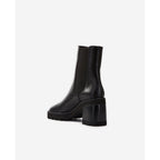 The Kooples - Botines Chelsea De Cuero Con Tacón Alto - Mujer