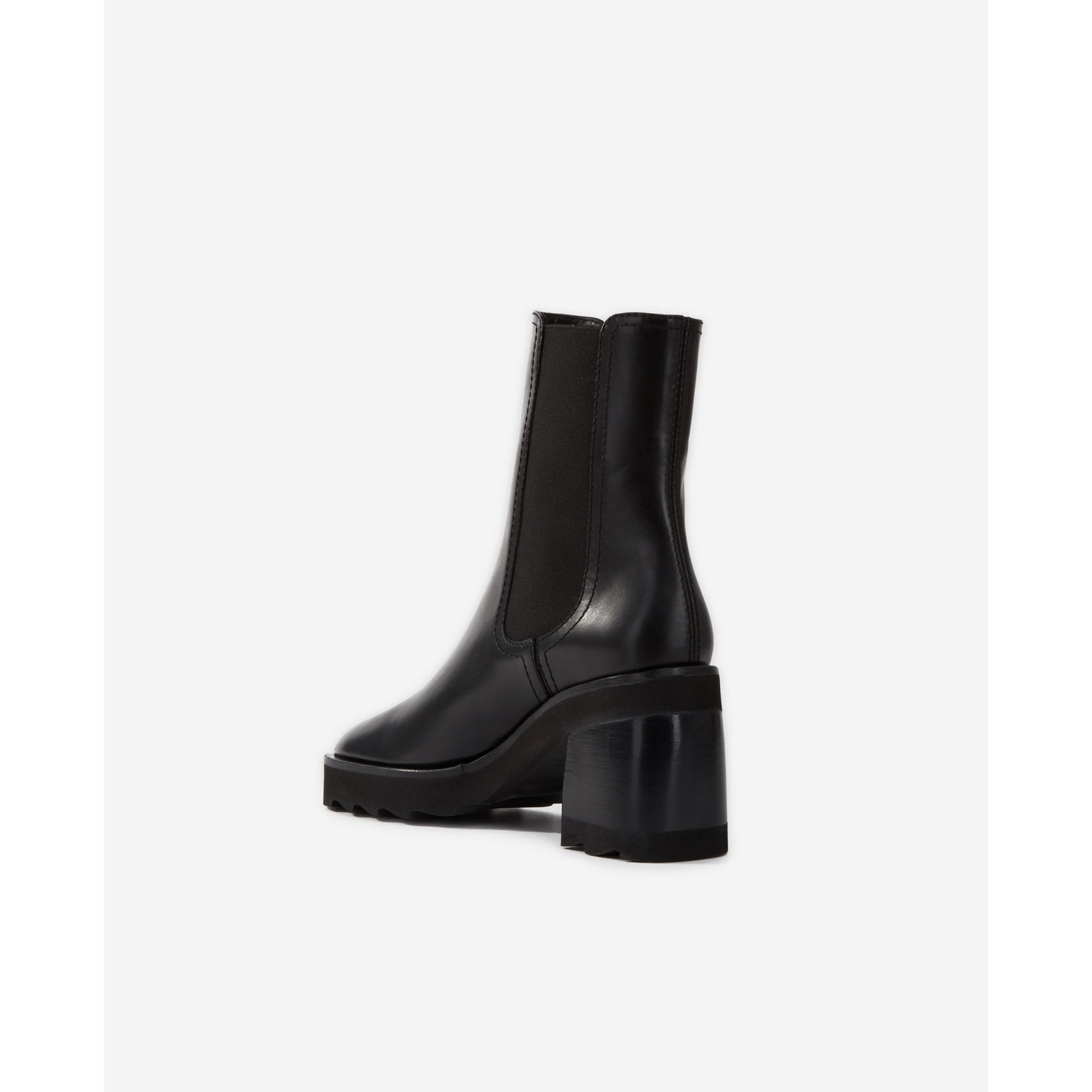 The Kooples - Botines Chelsea De Cuero Con Tacón Alto - Mujer