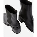 The Kooples - Bottines Chelsea En Cuir A Talon Haut - Femme