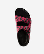 The Kooples - Mules De Piel - Rosa Y Negro - Mujer