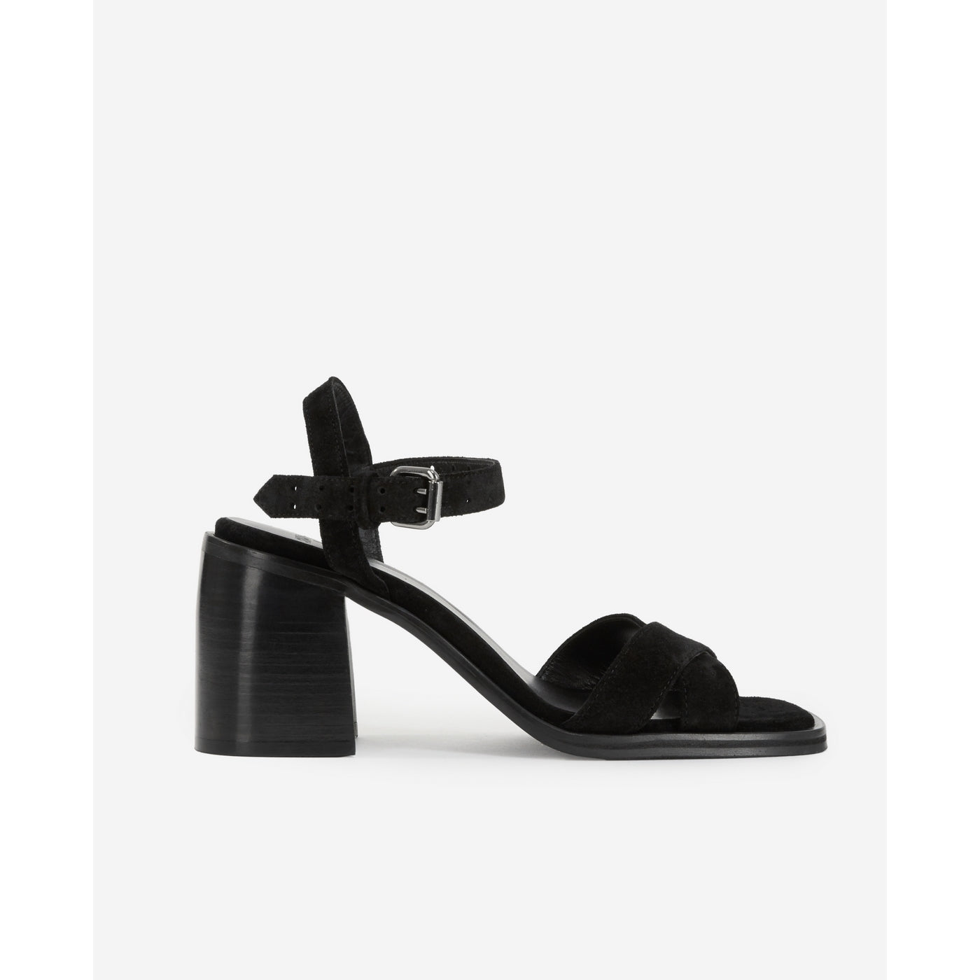 The Kooples - Nubuck Sandals - Black - Women