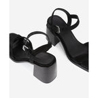 The Kooples - Nubuck Sandals - Black - Women