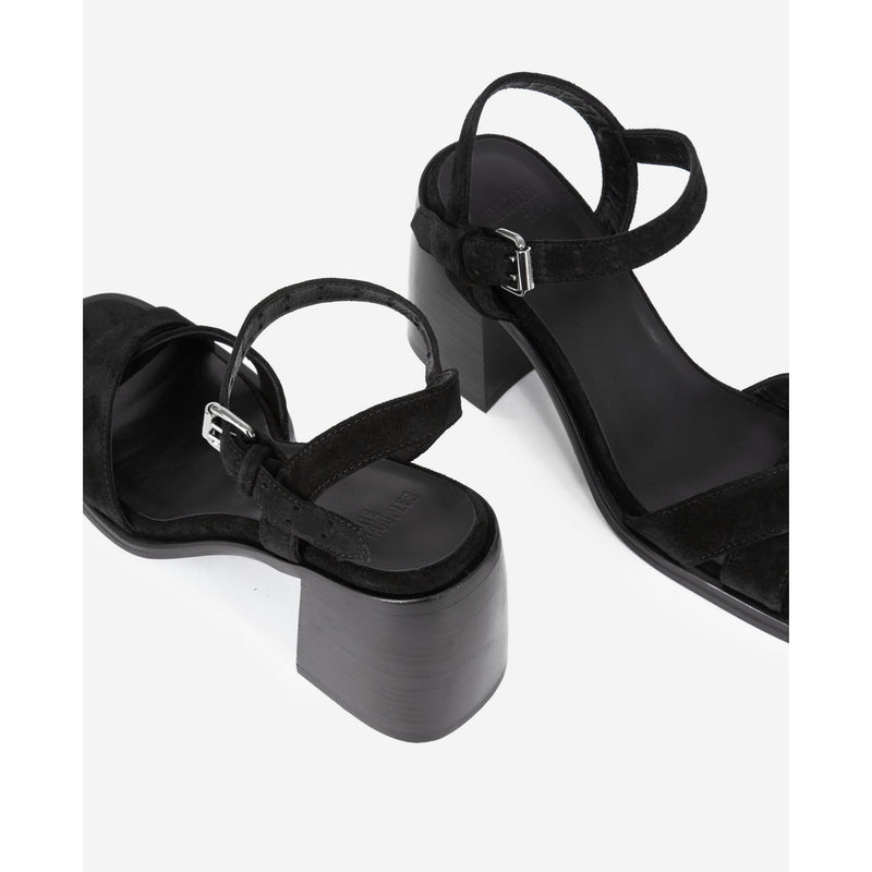 The Kooples - Sandalias Nobuk - Negro - Mujer