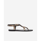 The Kooples - Leather Sandals - Beige - Women