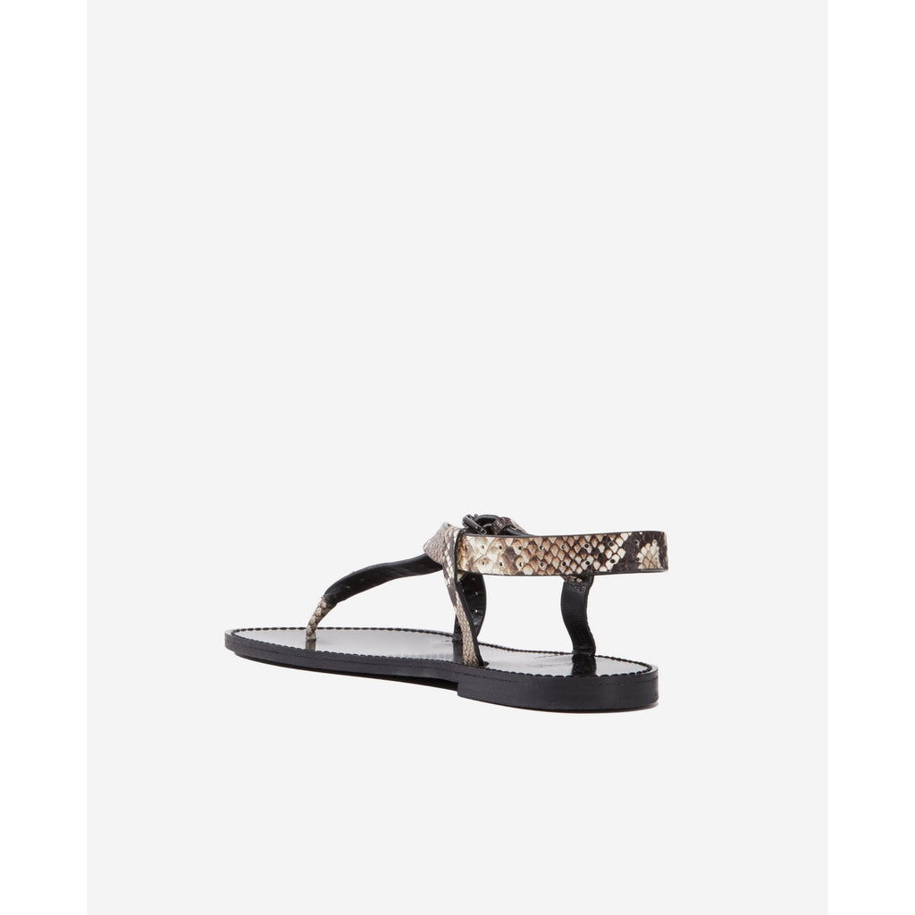 The Kooples - Leather Sandals - Beige - Women