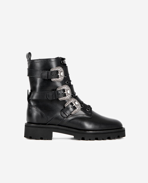 The Kooples - Bottes Rangers Avec Triple Sangles