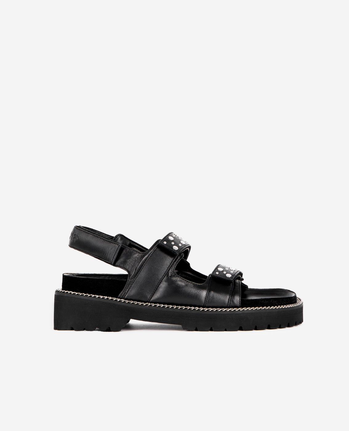 The Kooples - Sandalias Piel Cabra - Negro - Mujer