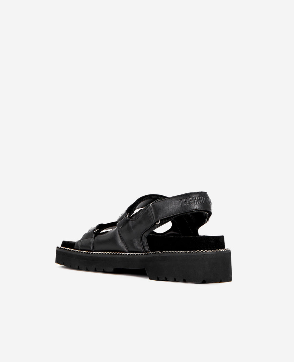 The Kooples - Sandalias Piel Cabra - Negro - Mujer