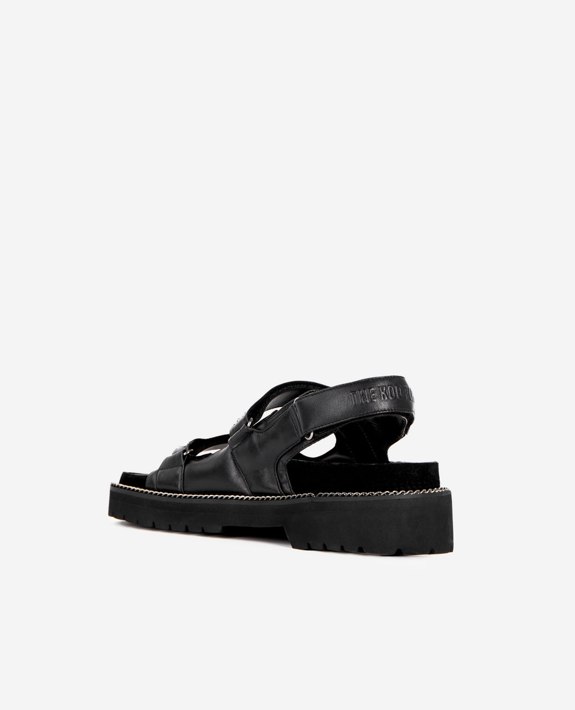 The Kooples - Sandalias Piel Cabra - Negro - Mujer