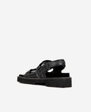 The Kooples - Sandalias Piel Cabra - Negro - Mujer