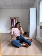 Tee-Shirt Rayé Rose Jules