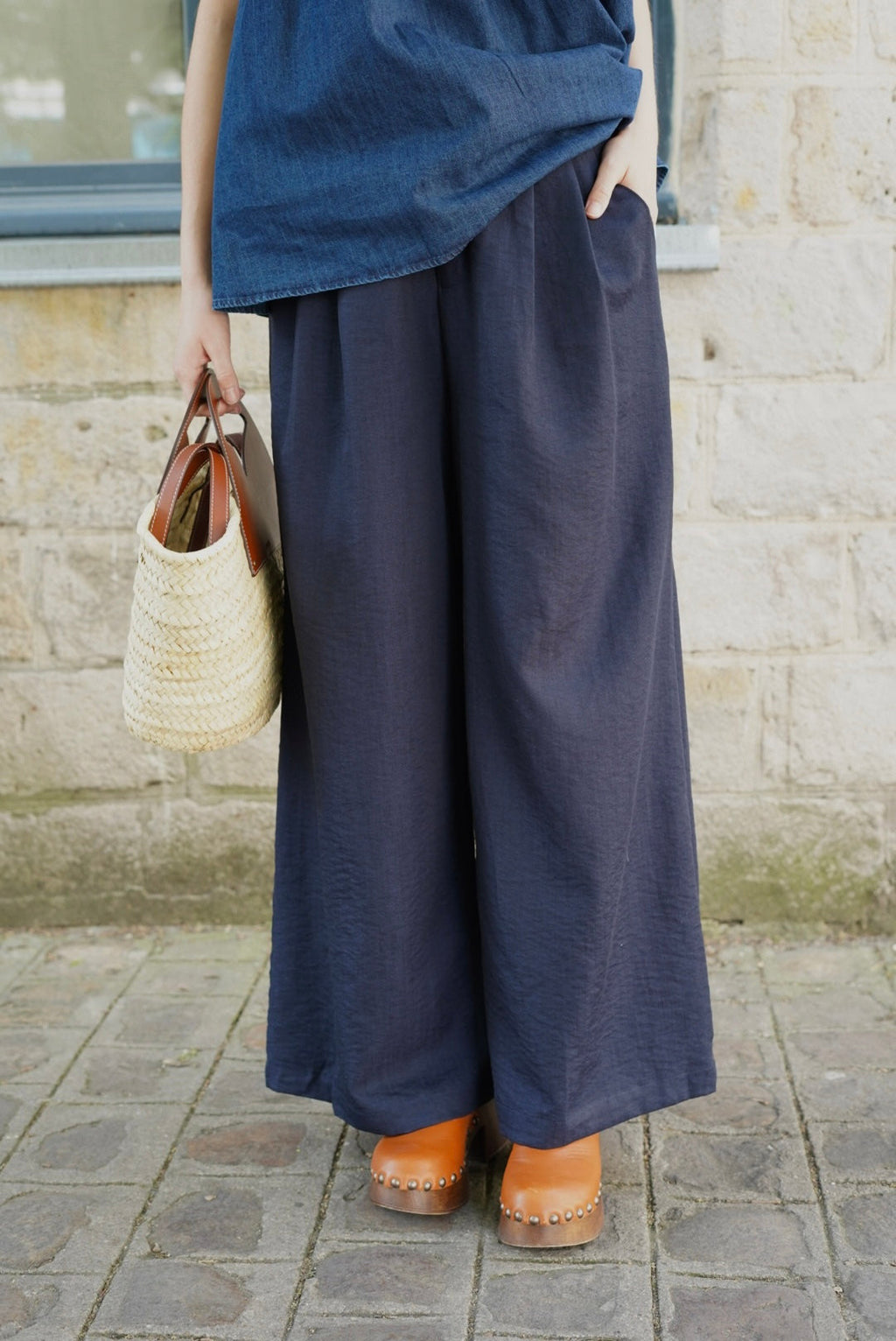 Thomas Navy Pants