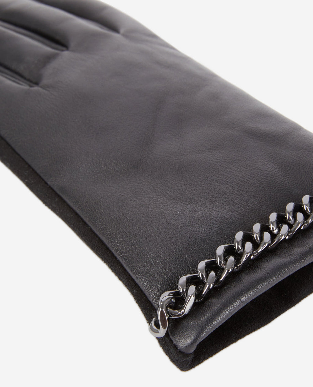 The Kooples - Sheepskin Leather Gloves - Black - Women