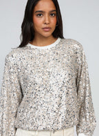 Pull Aflima Blanc Multi