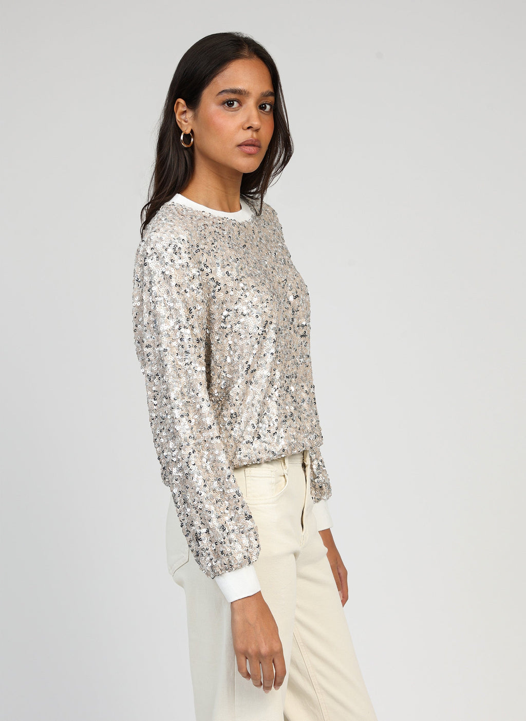 Pull Aflima Blanc Multi