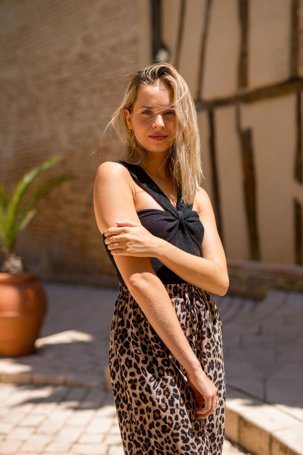 Top Kenza Black