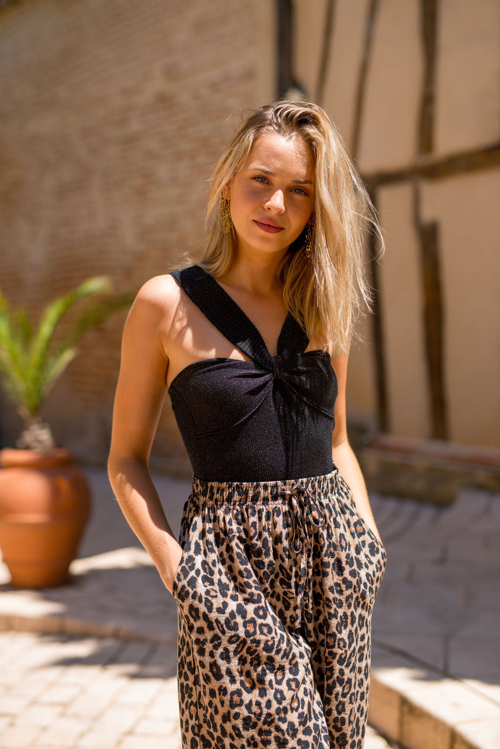 Top Kenza Black