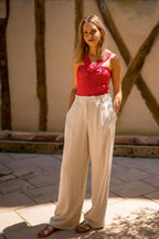 Pantalón Darren Beige