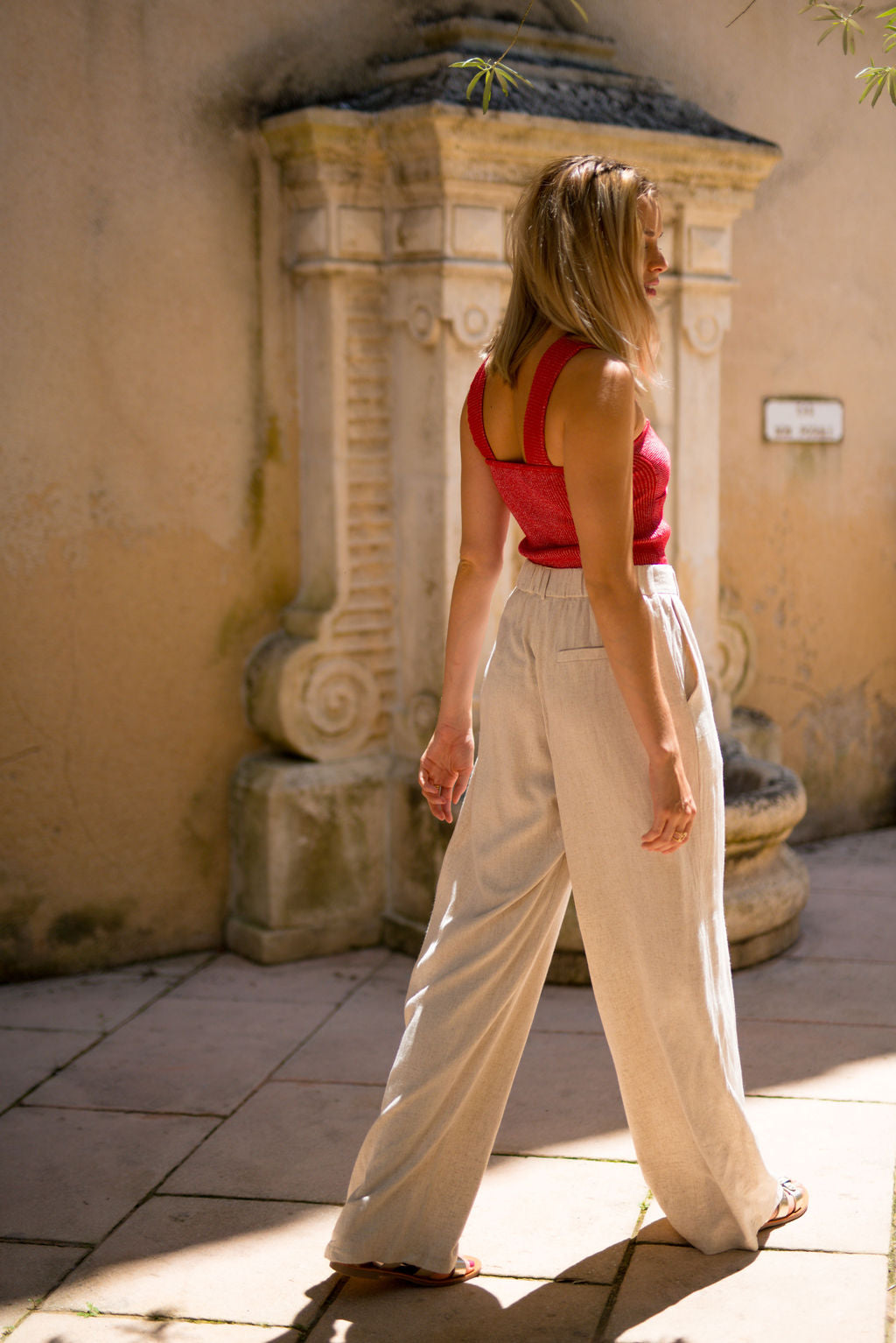 Pantalón Darren Beige