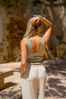Top Kenza Vert D'Eau