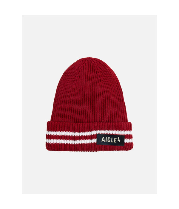 Gorro rojo deportivo para niño