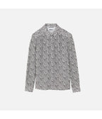 Camisa de manga larga - Blanco leche - Mujer