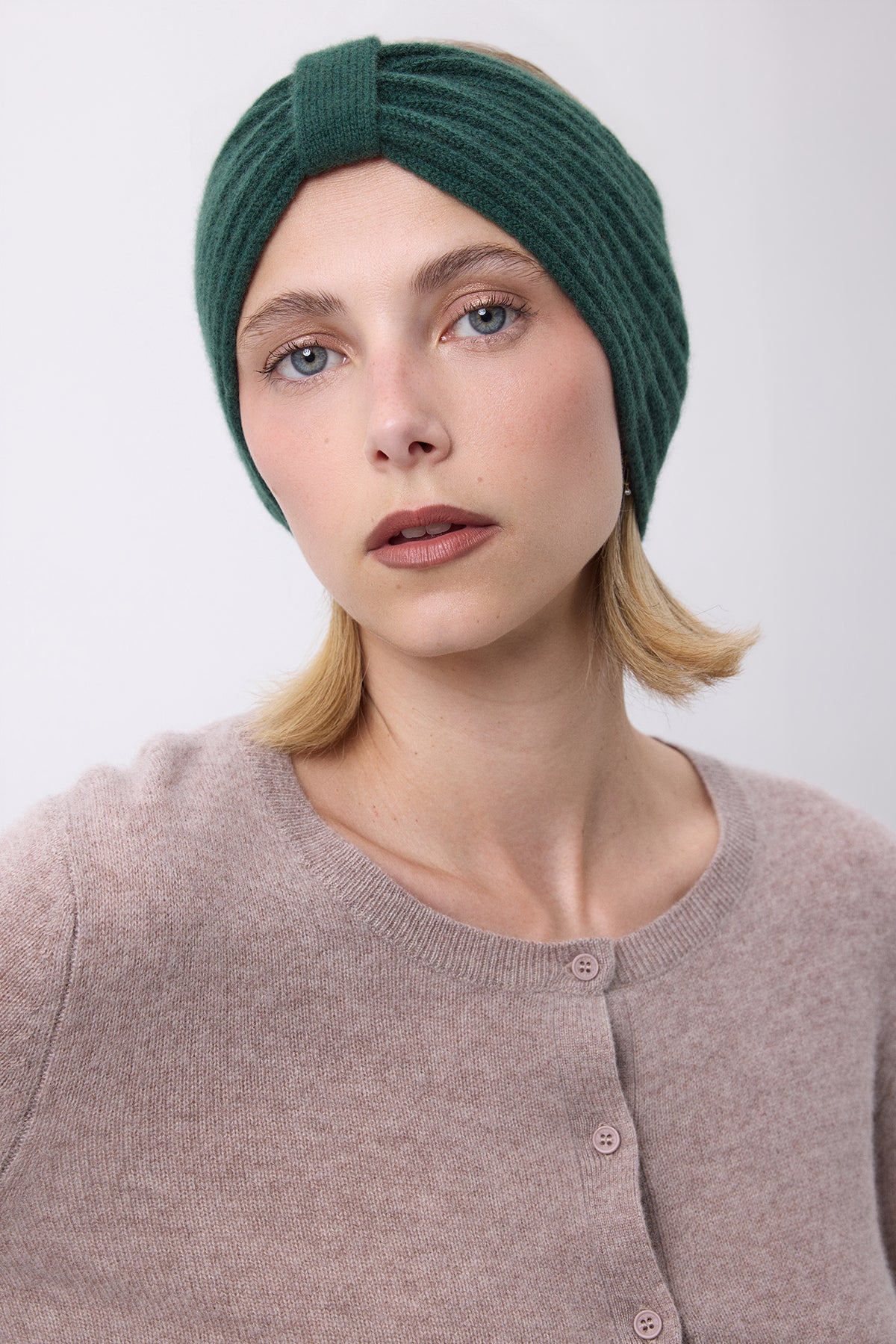 Bandeau Agata - Vert Bouteille - Femme
