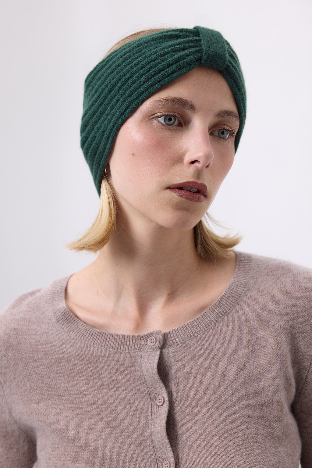 Bandeau Agata - Vert Bouteille - Femme