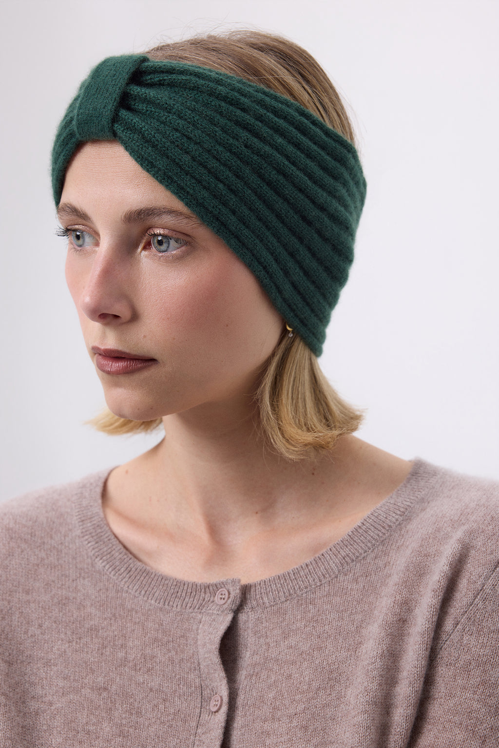 Bandeau Agata - Vert Bouteille - Femme