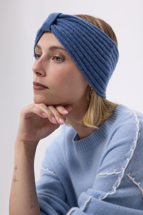 Bandeau Agata - Bleu Jean - Femme