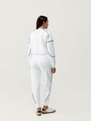 Jogging Agda - Blanc Cassé/Noir - Femme