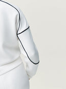 Sweat-Shirt Agda - Blanc Cassé/Noir - Femme