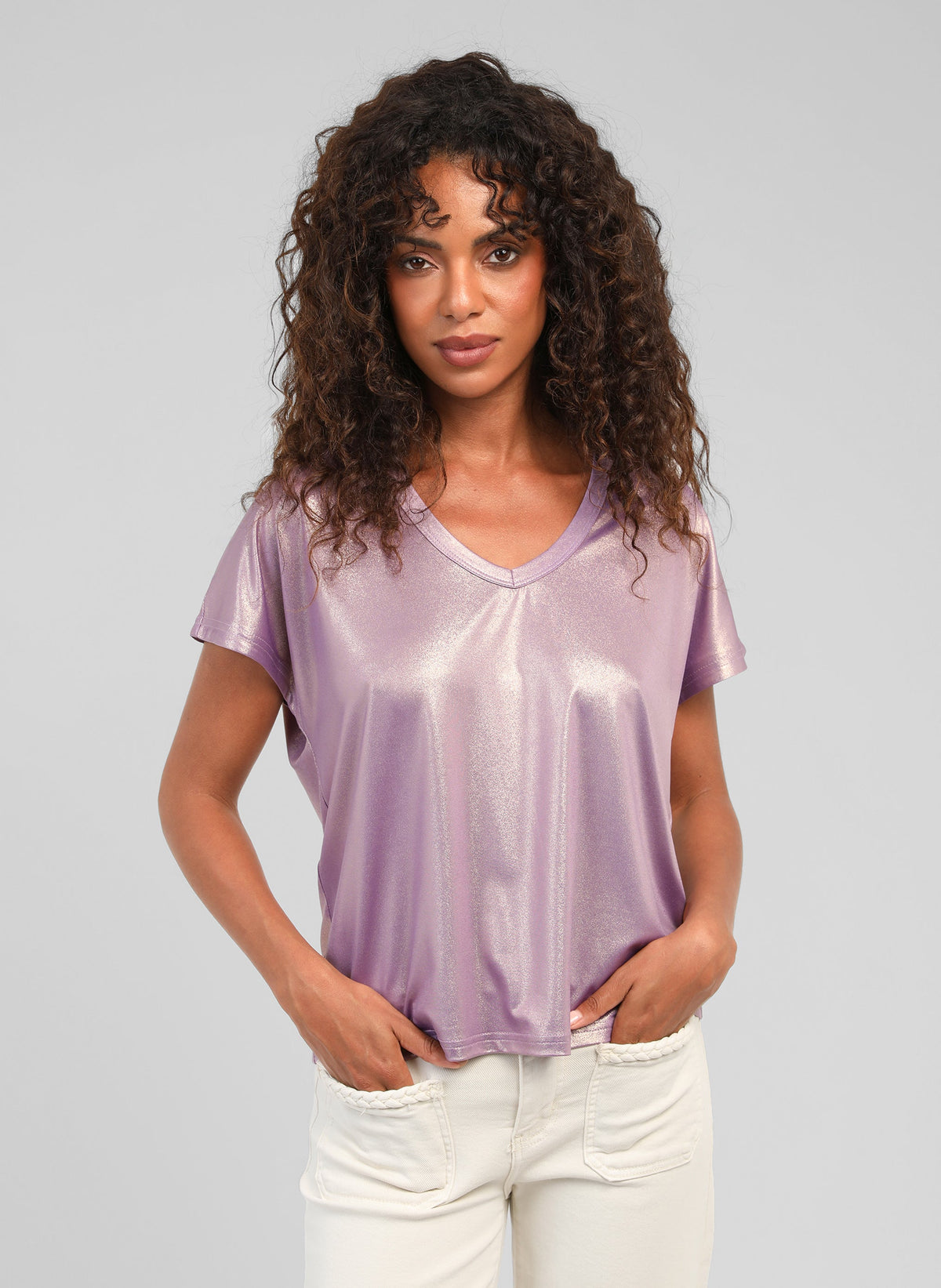 T-Shirt Agneza Parme