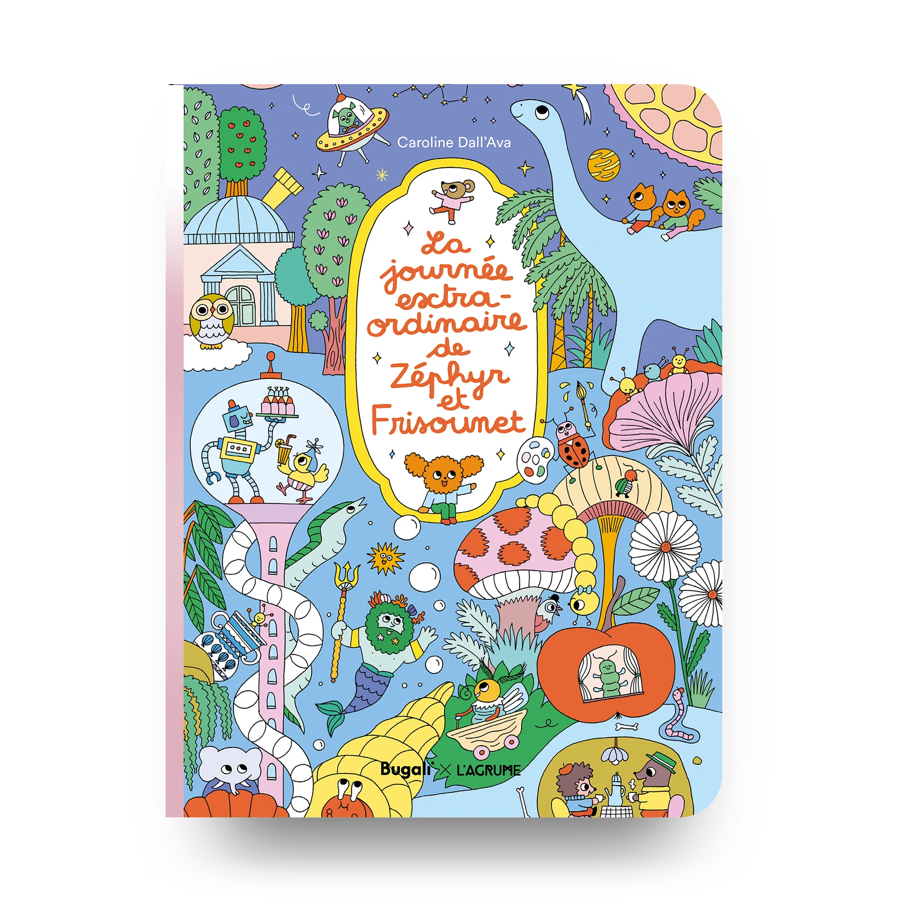 Livre - La Journée Extraordinaire De Zéphyr Et Frisounet (5+)