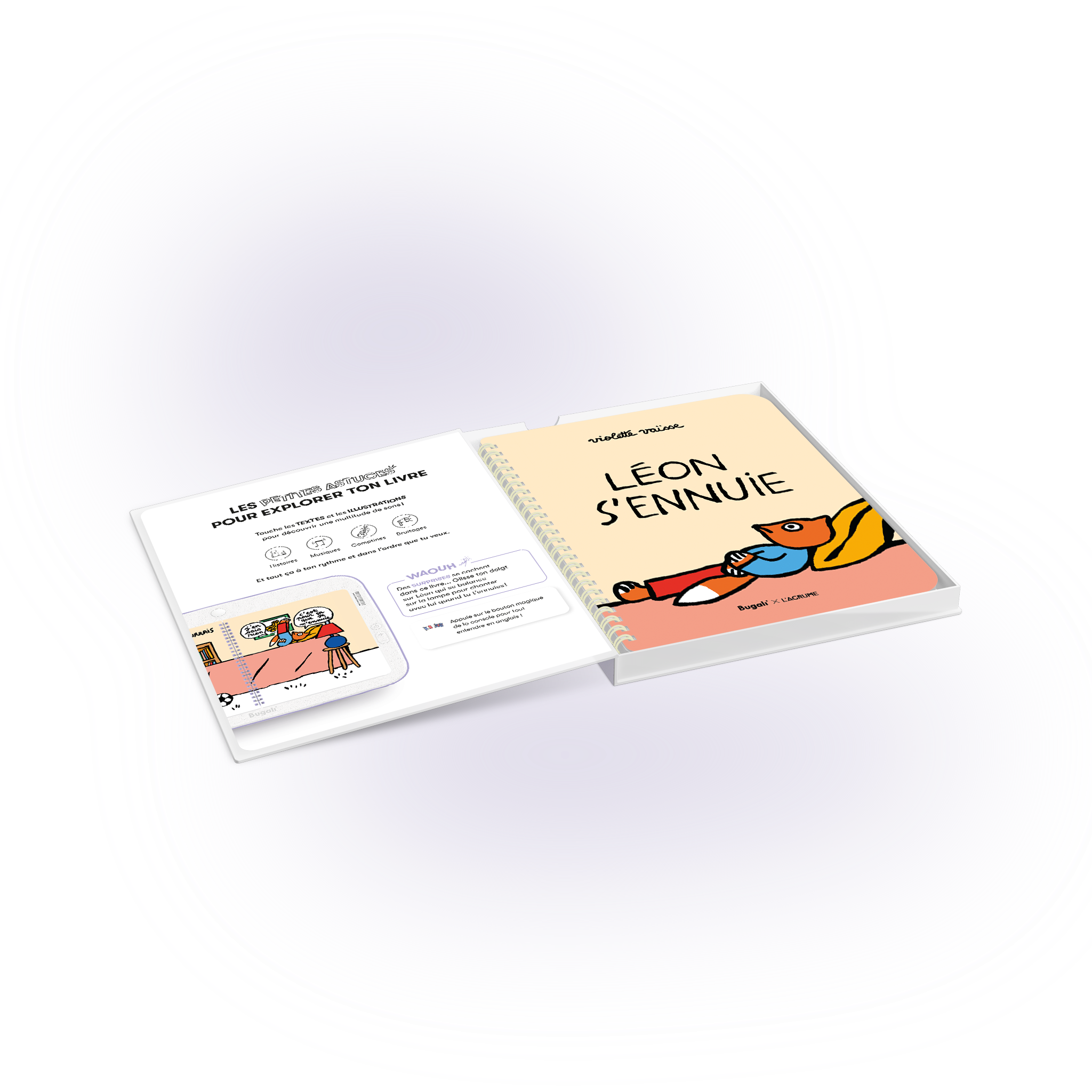 Book - Léon S'Ennuie (3+)