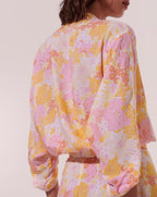 Chemise Azia - Yellow Flower Mix - Femme