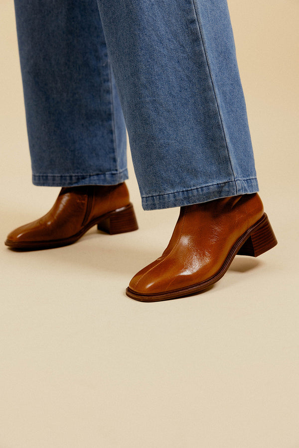 Bottines Paris - Camel