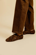 Soline Derby Shoes - Brown Leopard