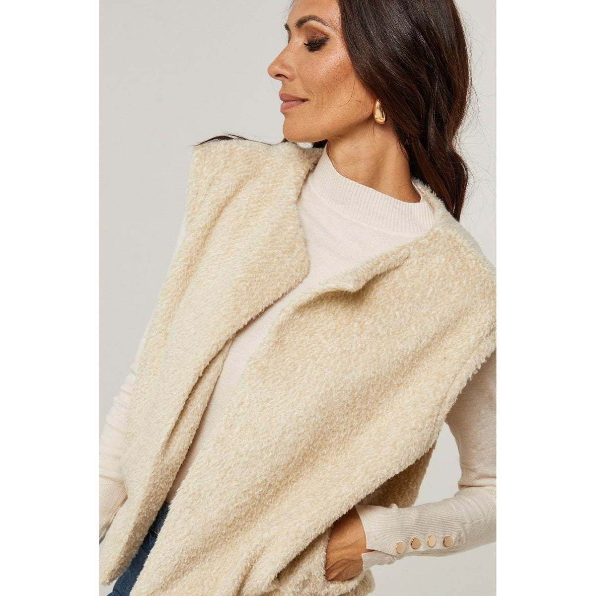 Cardigan - Beige
