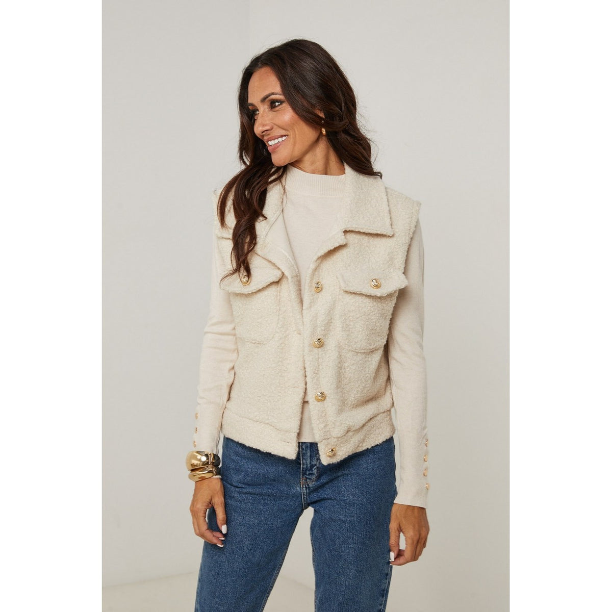 Gilet - Beige