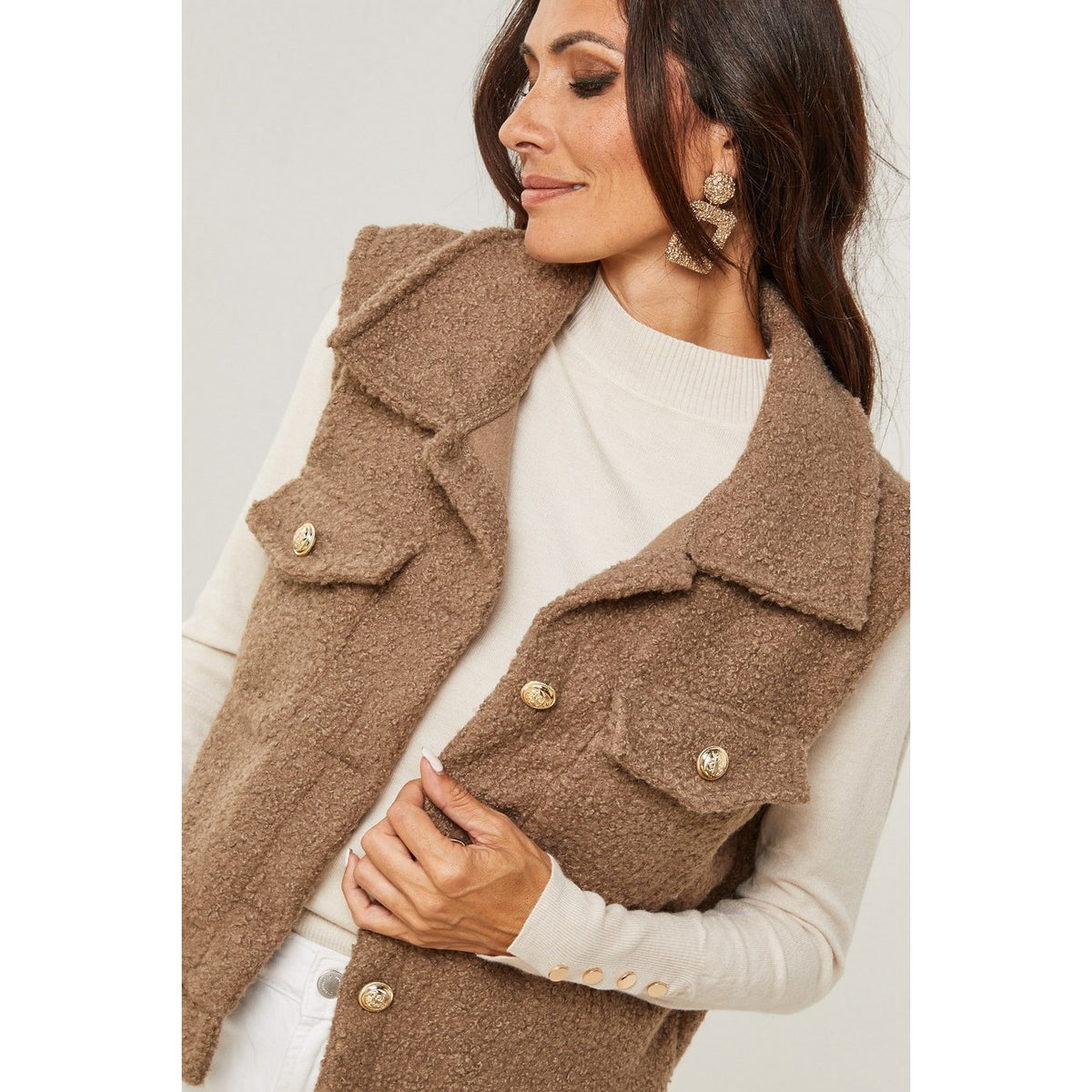 Gilet - Taupe