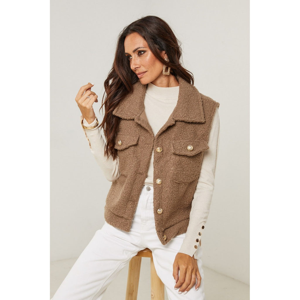 Gilet - Taupe