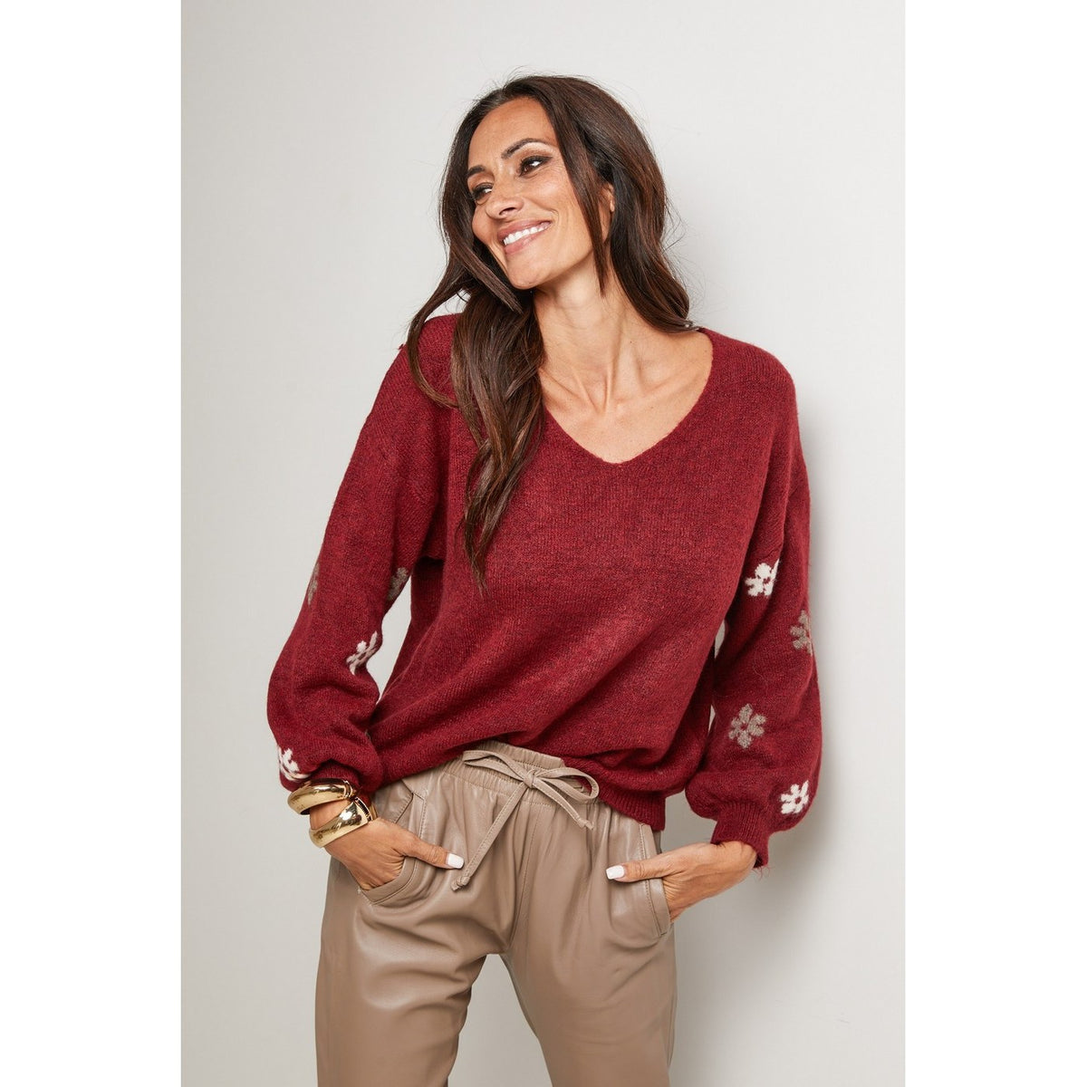 Pullover – Bordeaux