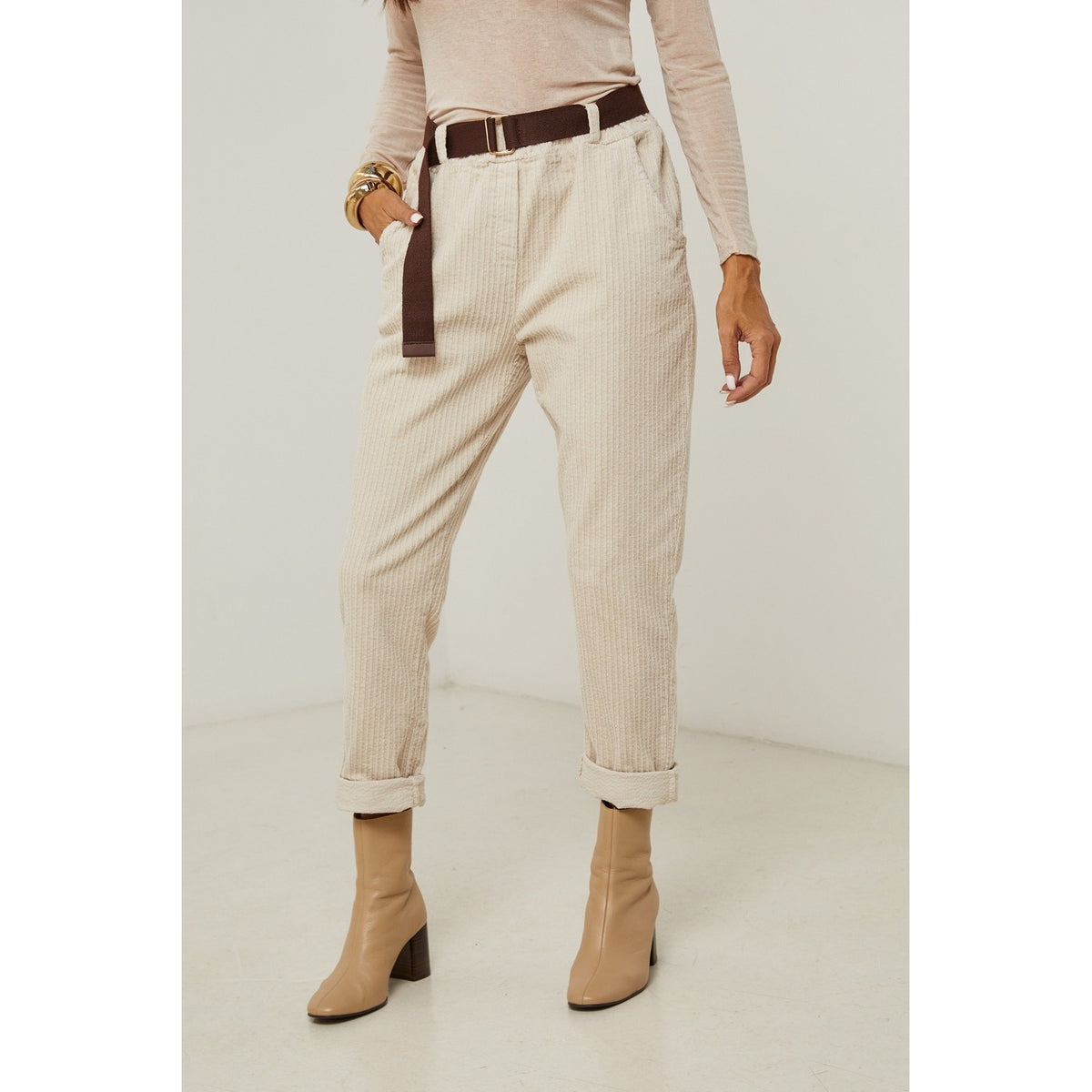 Pantalone - Beige
