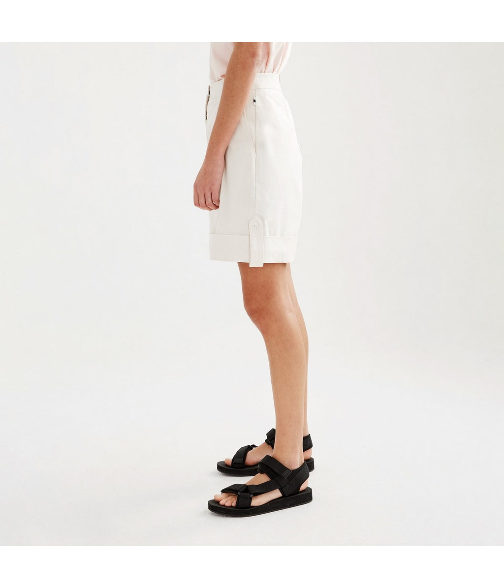 Shorts - Bianco latte - Donna