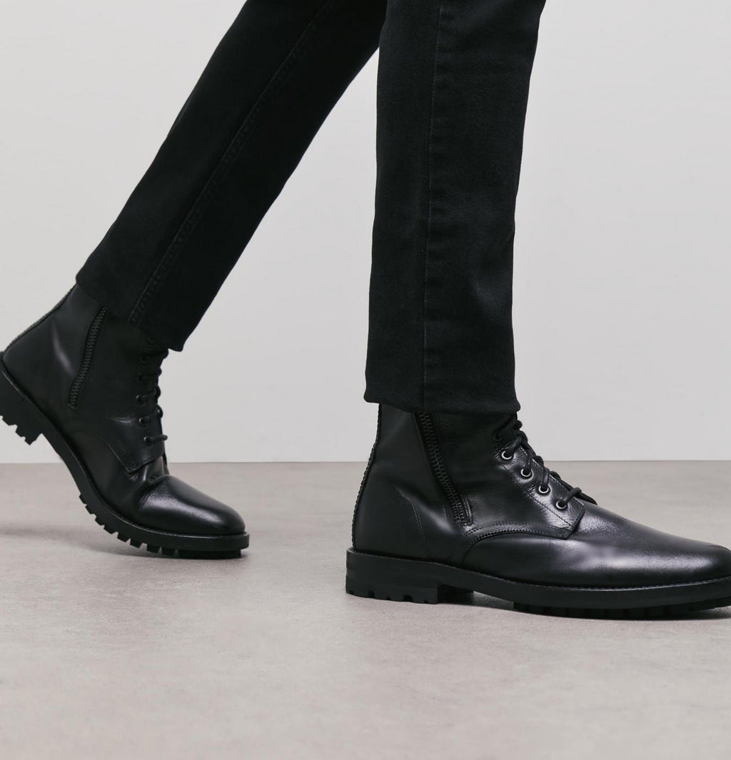 The Kooples - Botas Ranger Con Cremallera Lateral - Black - Hombre