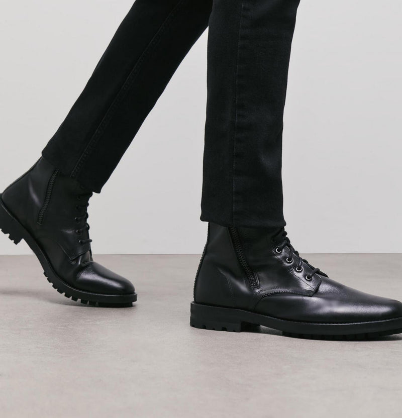 The Kooples - Botas Ranger Con Cremallera Lateral - Negro - Hombre