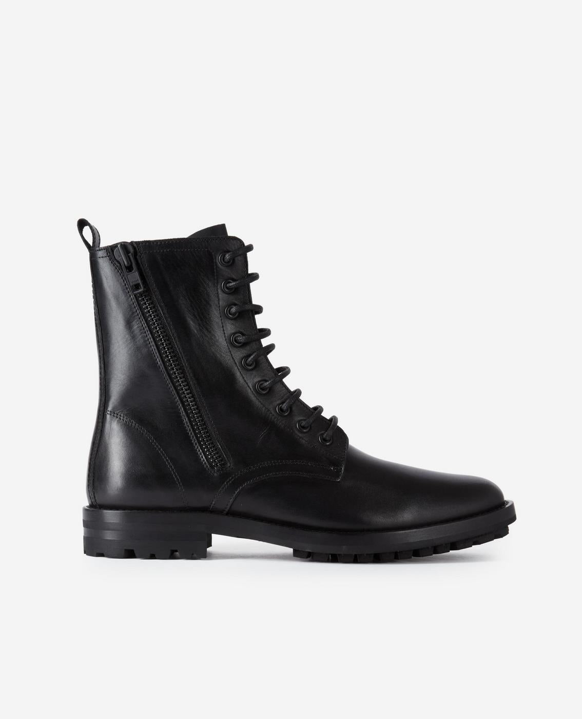 The Kooples - Botas Ranger Con Cremallera Lateral - Black - Hombre