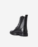 The Kooples - Bottes Ranger Avec Fermeture Éclair Latérale - Black - Homme